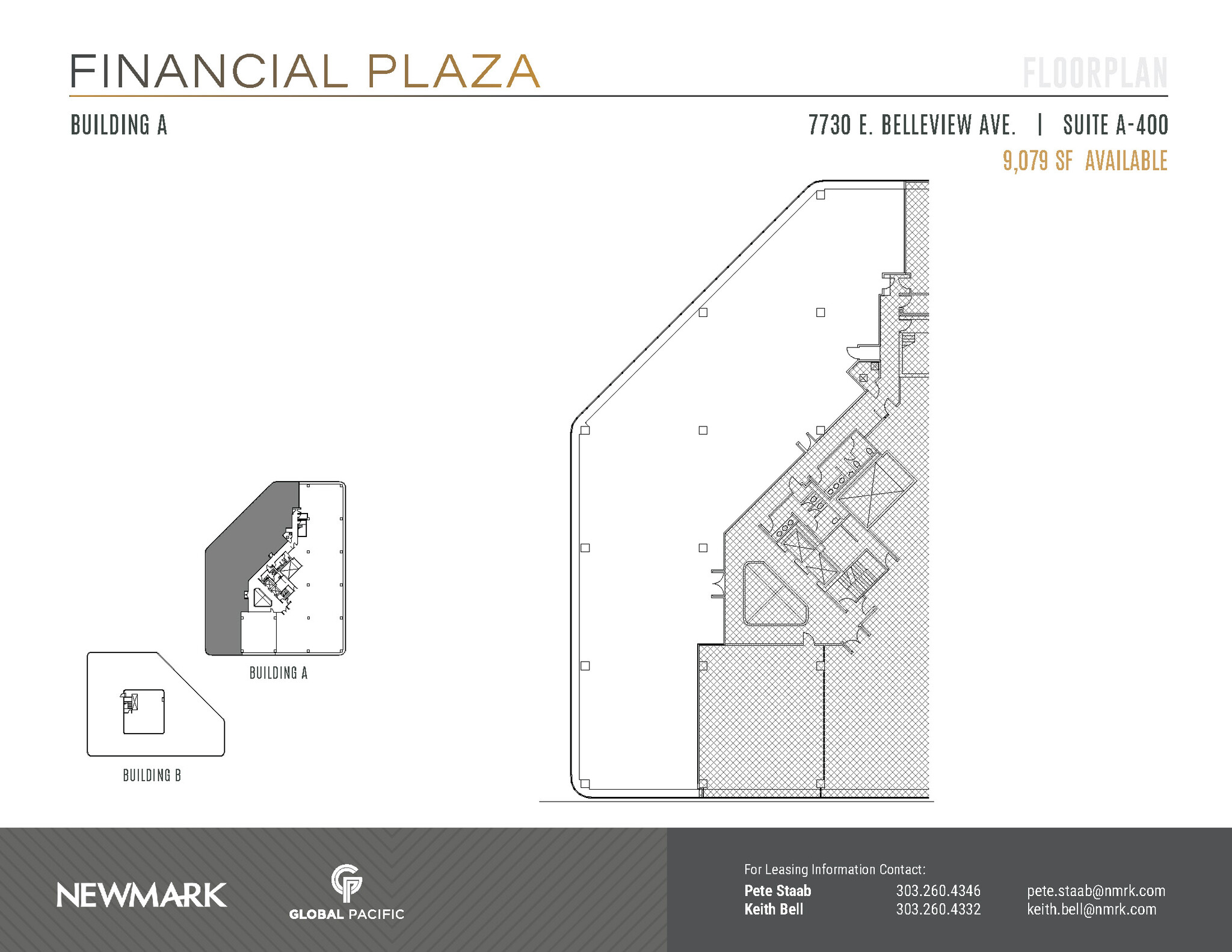 7730 E Belleview Ave, Greenwood Village, CO en alquiler Plano de la planta- Imagen 1 de 1