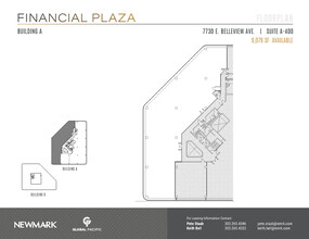 7730 E Belleview Ave, Greenwood Village, CO en alquiler Plano de la planta- Imagen 1 de 1