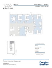 16255 Ventura Blvd, Encino, CA en alquiler Plano de la planta- Imagen 1 de 1