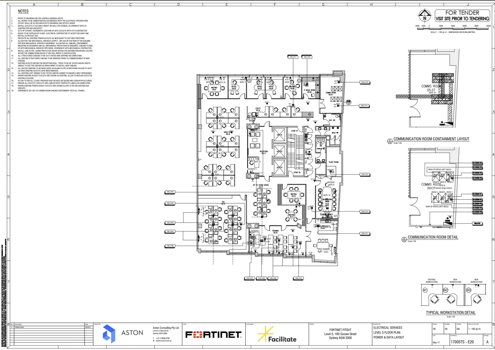 160 Sussex St, Sydney en alquiler Plano de la planta- Imagen 1 de 1
