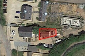 Yeo Business Park, Exeter, DEV - Aérea vista de mapa