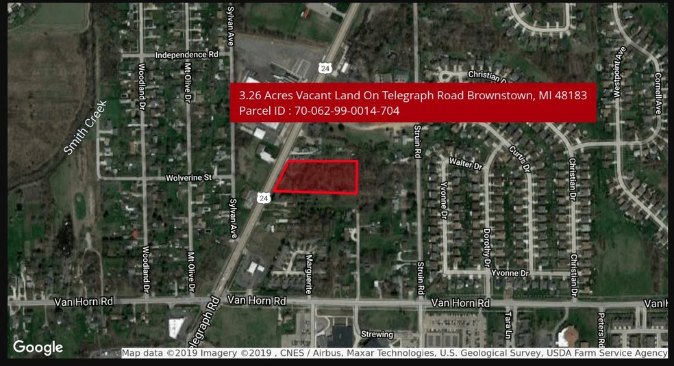 24643 Telegraph Rd, Flat Rock, MI en venta - Foto del edificio - Imagen 1 de 1