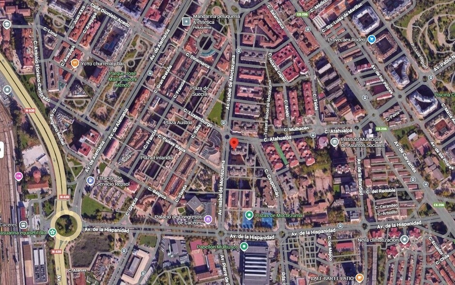 Local en Cáceres, Cáceres en alquiler - Plano de la planta - Imagen 1 de 1