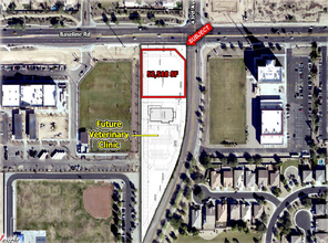 43rd Ave & Baseline Rd, Phoenix, AZ - VISTA AÉREA  vista de mapa - Image1