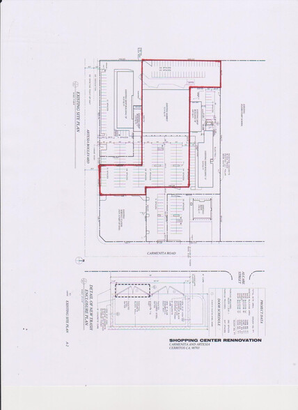 13321 Artesia Blvd, Cerritos, CA en venta - Plano de solar - Imagen 2 de 4