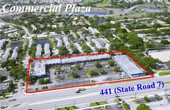 5301-5371 N State Road 7, Tamarac, FL - vista aérea  vista de mapa