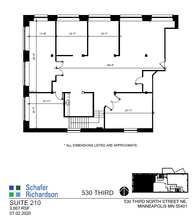 530 N 3rd St, Minneapolis, MN en alquiler Plano de la planta- Imagen 1 de 1