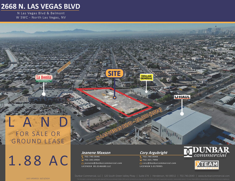 2668 N Las Vegas Blvd, North Las Vegas, NV en venta - Foto del edificio - Imagen 1 de 29