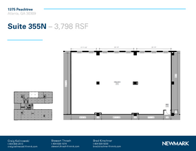 1375 Peachtree St NE, Atlanta, GA en alquiler Plano de la planta- Imagen 1 de 1