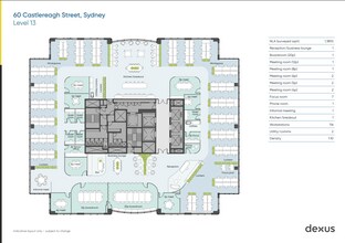 60 Castlereagh St, Sydney en alquiler Plano de la planta- Imagen 1 de 1