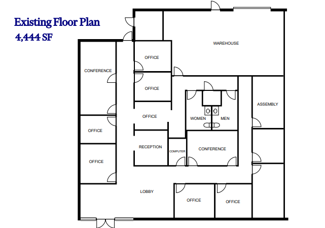 40990-40994 Encyclopedia Cir, Fremont, CA en alquiler Plano de la planta- Imagen 1 de 1