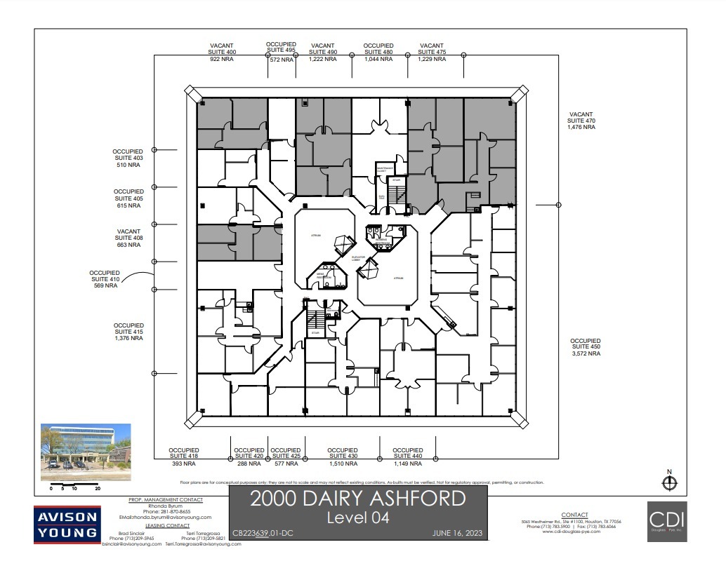 2000 S Dairy Ashford Rd, Houston, TX en alquiler Plano de la planta- Imagen 1 de 1