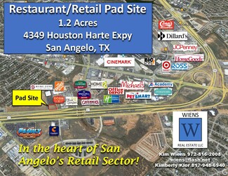 Más detalles para 4349 Houston Harte expy, San Angelo, TX - Terrenos en venta