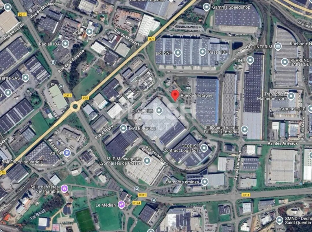 Local en Saint-Quentin-Fallavier en alquiler Foto del edificio- Imagen 1 de 2