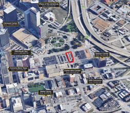 2210 Pacific Ave, Dallas, TX - VISTA AÉREA  vista de mapa