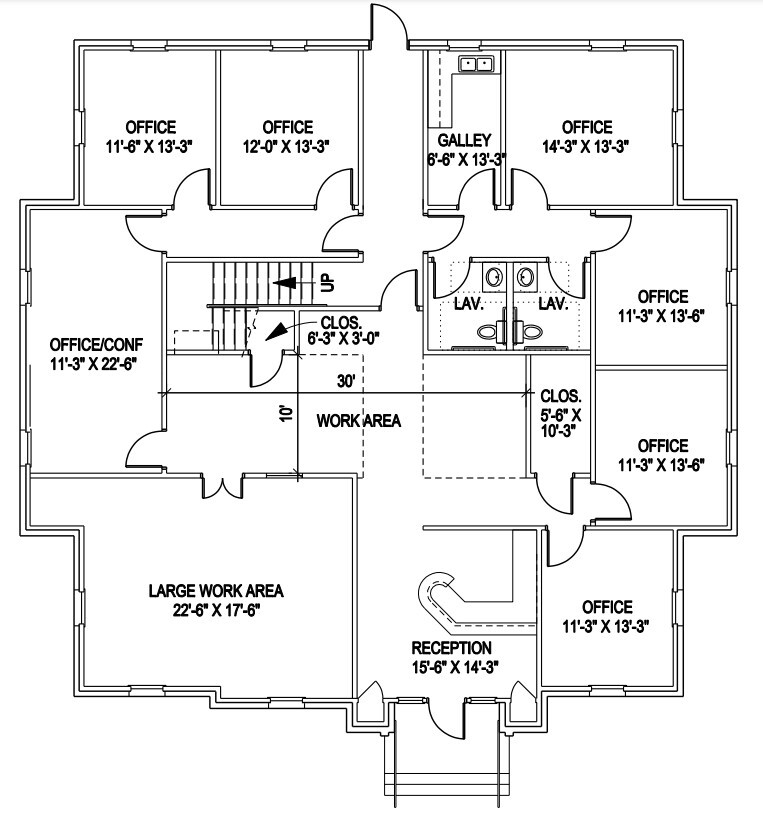 1580 Warsaw Rd, Roswell, GA en venta Plano de la planta- Imagen 1 de 1