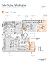 450 N New Ballas Rd, Creve Coeur, MO en alquiler Plano de la planta- Imagen 1 de 1