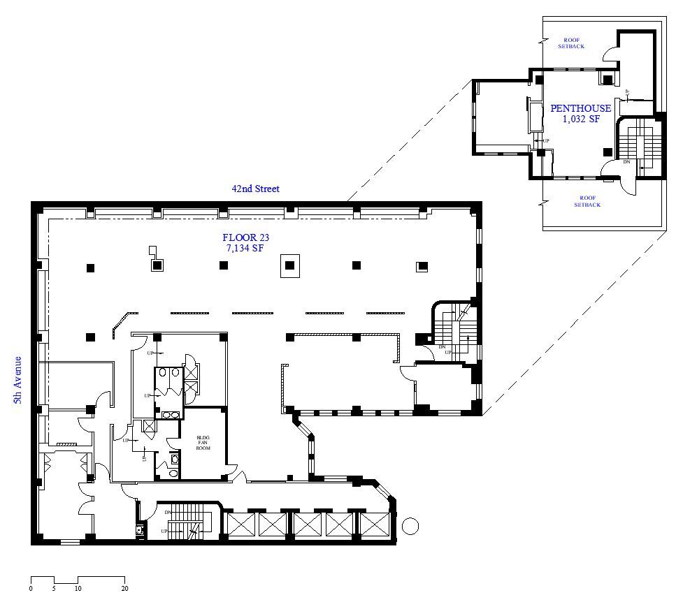 501 Fifth Ave, New York, NY en alquiler Plano de la planta- Imagen 1 de 1