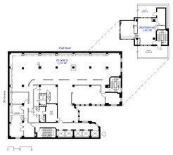 501 Fifth Ave, New York, NY en alquiler Plano de la planta- Imagen 1 de 1