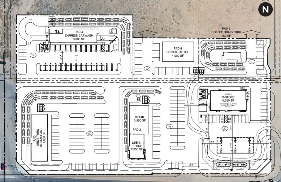 NEC I-15 & Main St, Hesperia, CA en alquiler - Plano del sitio - Imagen 2 de 3