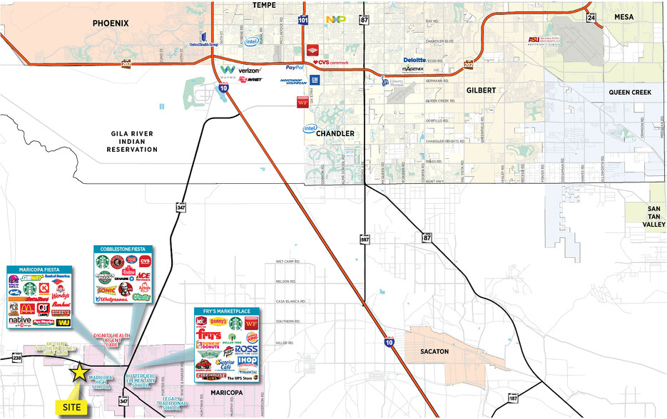 Highway 347 & Highway 238 Maricopa, Maricopa, AZ en venta - Foto principal - Imagen 2 de 2