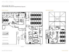 1115-1117 3rd St, San Rafael, CA en venta Plano de la planta- Imagen 2 de 7