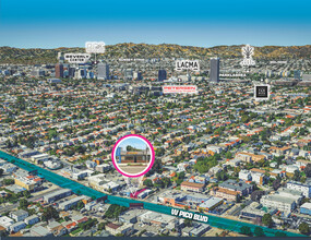 5401-5403 W Pico Blvd, Los Angeles, CA - VISTA AÉREA  vista de mapa - Image1