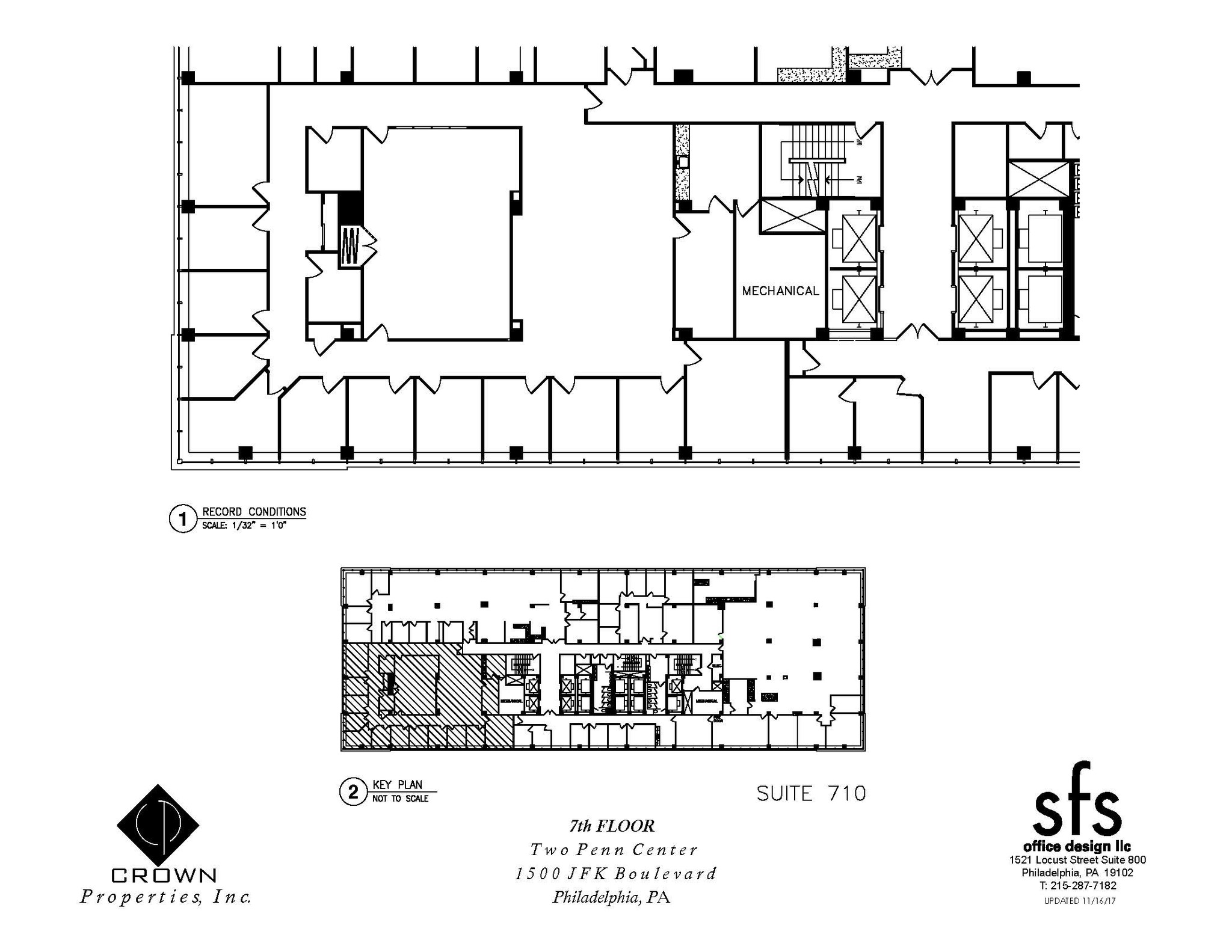 1500 John F Kennedy Blvd, Philadelphia, PA en alquiler Plano de la planta- Imagen 1 de 2