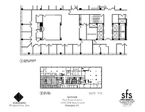 1500 John F Kennedy Blvd, Philadelphia, PA en alquiler Plano de la planta- Imagen 1 de 2