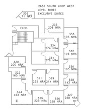 2656 S Loop W, Houston, TX en alquiler Plano de la planta- Imagen 1 de 1