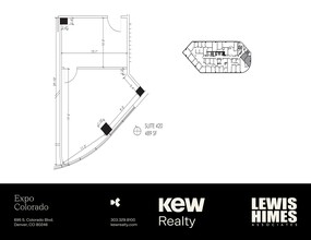 695 S Colorado Blvd, Denver, CO en alquiler Plano del sitio- Imagen 1 de 4