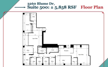 3260 Blume Dr, Richmond, CA en alquiler Plano de la planta- Imagen 1 de 1