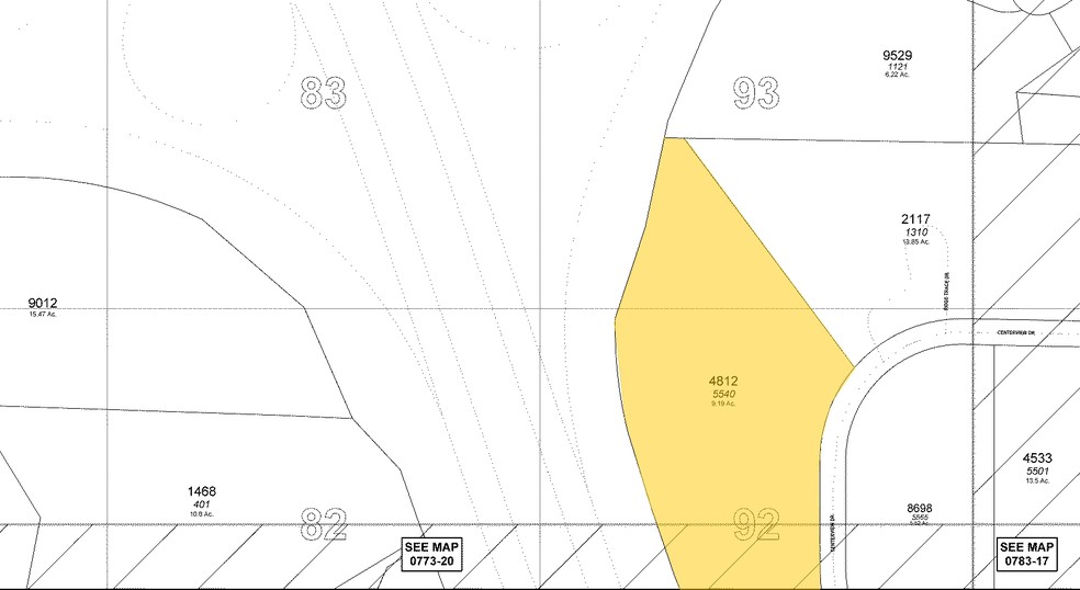 5540 Centerview Dr, Raleigh, NC en alquiler - Plano de solar - Imagen 2 de 15