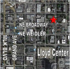 835-841 NE Broadway St, Portland, OR - VISTA AÉREA  vista de mapa