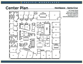 101 Cooper St, Santa Cruz, CA en alquiler Plano de la planta- Imagen 2 de 2