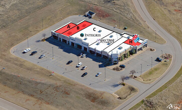 1700-1726 S Division St, Guthrie, OK - VISTA AÉREA  vista de mapa