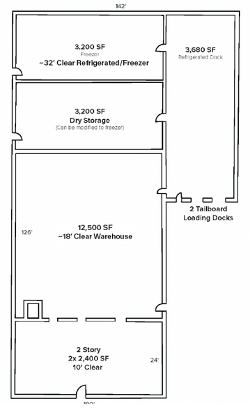 7 State St, Woburn, MA en alquiler - Plano de la planta - Imagen 1 de 1