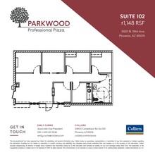 5501 N 19th Ave, Phoenix, AZ en alquiler Plano de la planta- Imagen 1 de 1