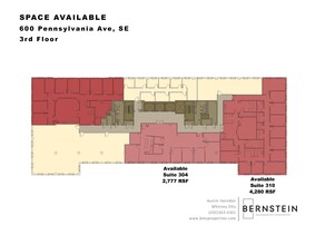 600 Pennsylvania Ave SE, Washington, DC en alquiler Plano de la planta- Imagen 1 de 1