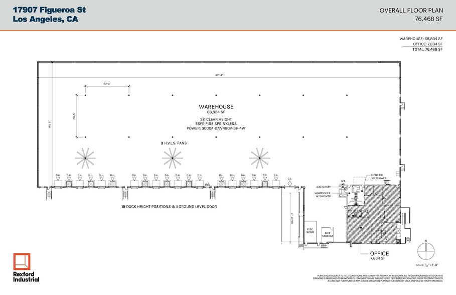 17907-17915 S Figueroa St, Gardena, CA en alquiler - Plano de la planta - Imagen 3 de 6