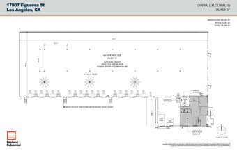 17907-17915 S Figueroa St, Gardena, CA en alquiler Plano de la planta- Imagen 1 de 2