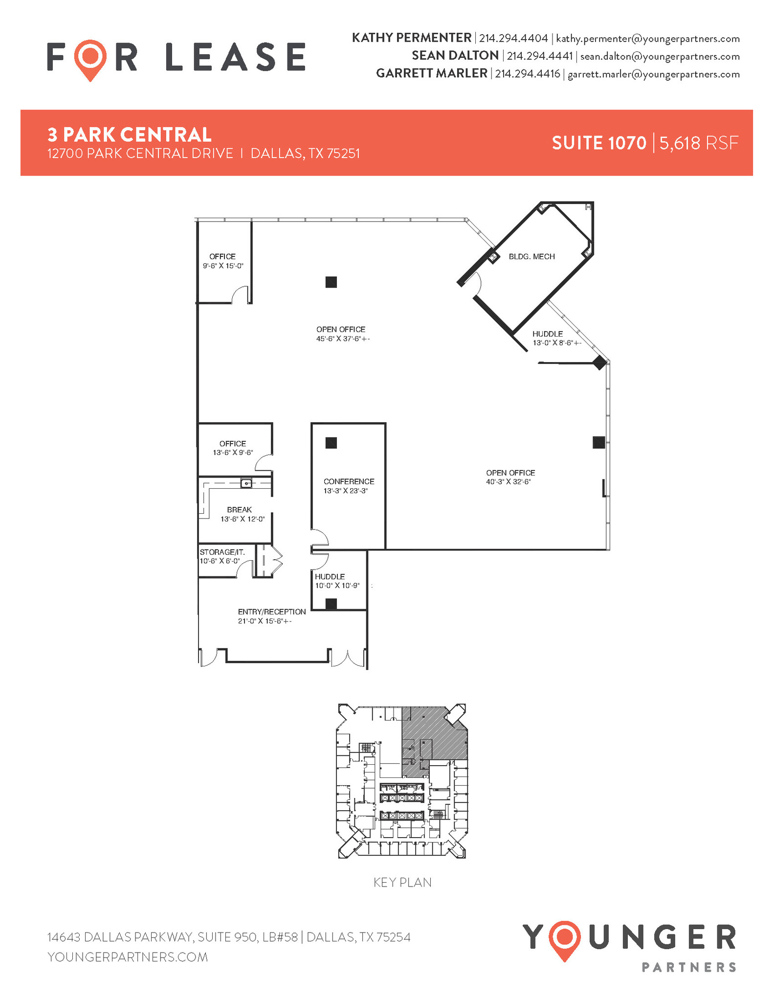 12700 Park Central Dr, Dallas, TX en alquiler Plano de la planta- Imagen 1 de 1