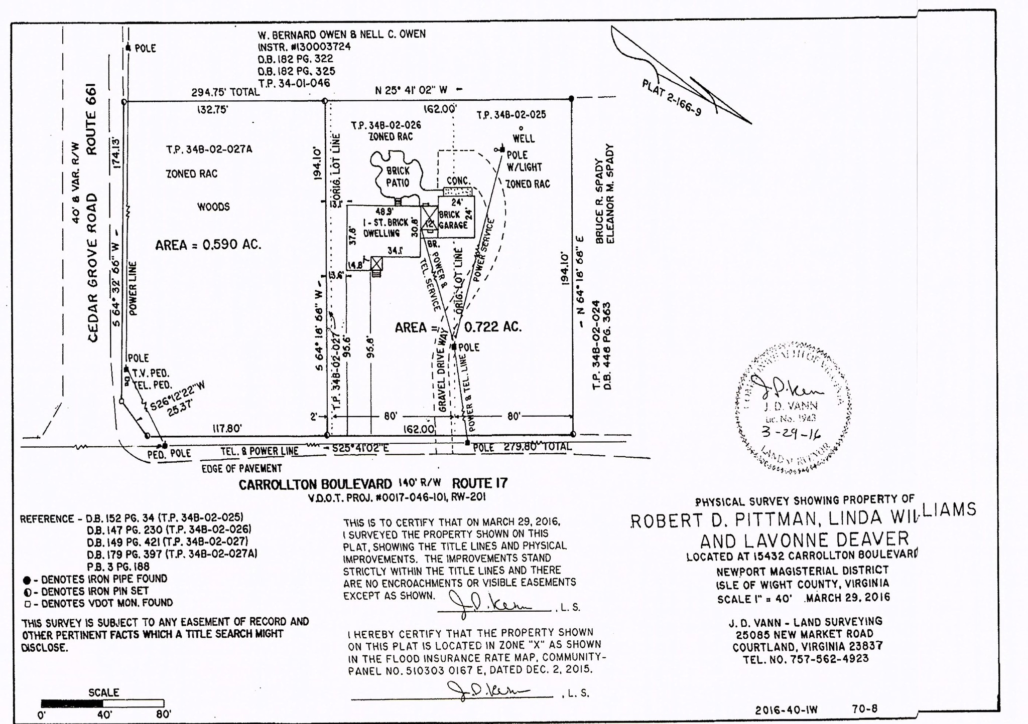 15432 Carrollton Blvd, Carrollton, VA en alquiler Plano de solar- Imagen 1 de 19