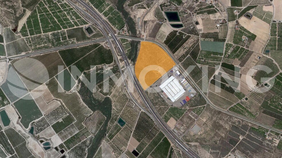Terreno en Molina de Segura, Murcia en venta - Vista aérea - Imagen 3 de 6