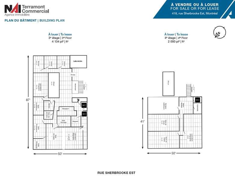 418 Rue Sherbrooke E, Montréal, QC en venta - Foto del edificio - Imagen 2 de 9