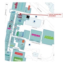 Clyde Shopping Centre, Clydebank en alquiler Plano de la planta- Imagen 1 de 1
