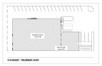 1310 Racquet Rd, Baltimore, MD en alquiler Plano de la planta- Imagen 1 de 1