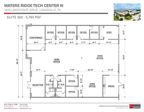 1825 Lakeway Dr, Lewisville, TX en alquiler Plano de la planta- Imagen 2 de 9