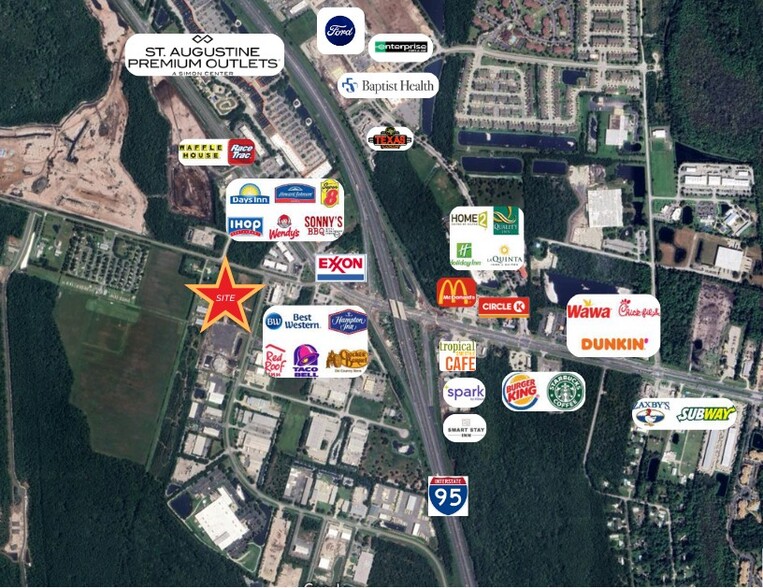 Agricultural Center Drive & CR 208, Saint Augustine, FL en venta - Vista aérea - Imagen 3 de 4