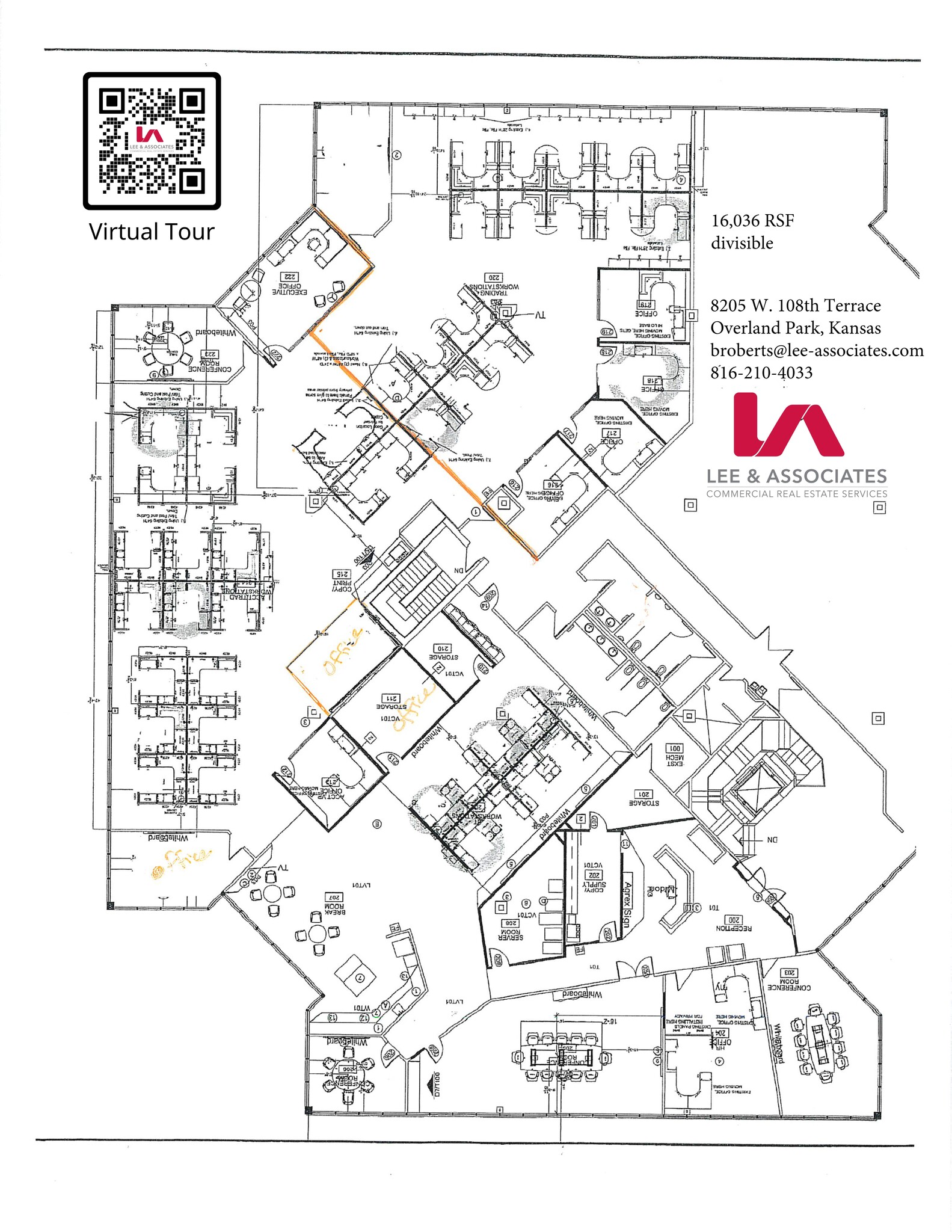 8205 W 108th Ter, Overland Park, KS en alquiler Plano del sitio- Imagen 1 de 2